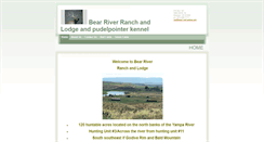 Desktop Screenshot of bearriverhunting.com